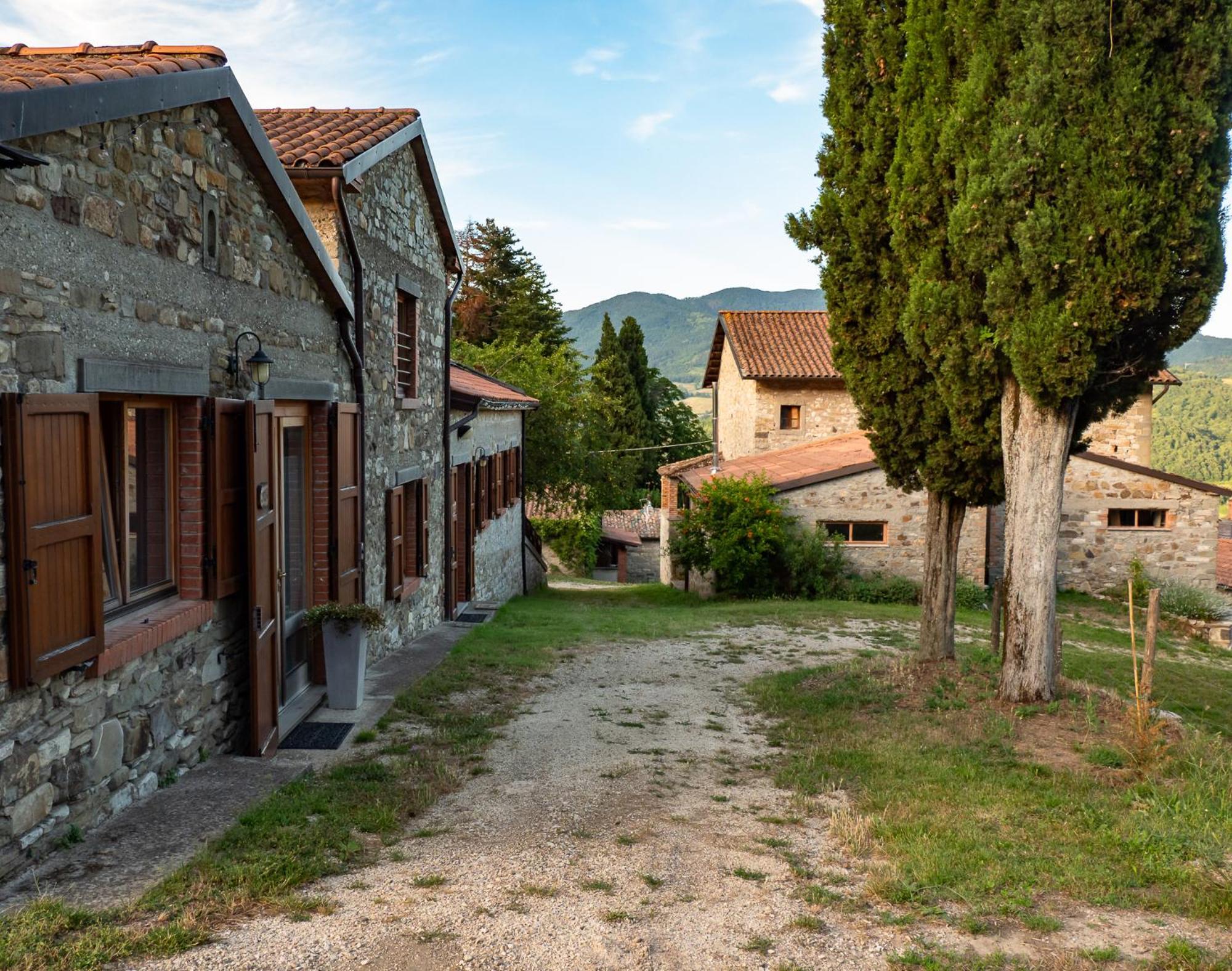 Agriturismo Villaggio Eden Pieve Santo Stefano Bagian luar foto